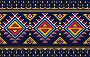 ethnisch geometirc abstrakt Muster Kunst Vektor Design