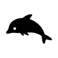 delfin fisk vektor ikon haj logotyp symbol tecken karaktär tecknad serie val illustration design