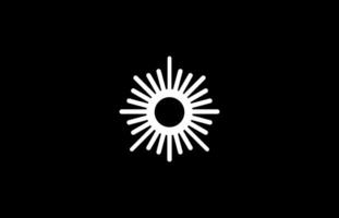 Logo Sonnenuntergang Linie, Logo Sonne, minimalistisch, elegant, einfach, modern, Schönheit, Sozial Medien, Vorlage, kreativ. editierbar Farbe und einfach zu verwenden. Lasst uns machen Ihre Design Einfacher vektor