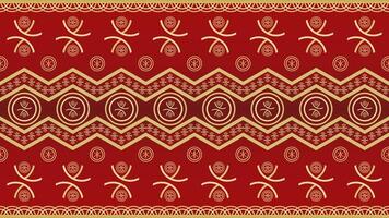 kinesisk ny år röd sömlös tyg mönster vektor