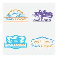 uppsättning av tolv bil ikoner. bil- bil vård logotyp mall. bil logotyper, bil ikoner, bil service, vektor bil garage tecken, sporter bil