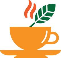Kaffee Tasse Vektor Kunst Illustration, Tee Tasse Vektor Symbol, Symbol