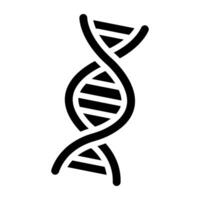 ein Symbol Design von doppelt helical Struktur, Desoxyribonukleinsäure Acid vektor