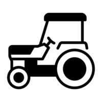 en unik design vektor av agronomi fordon, traktor