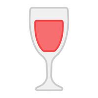 Sommer- trinken, ein einzigartig Design Symbol von Saft Glas vektor