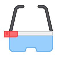 en unik design ikon av vr glasögon vektor