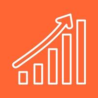 Statistik-Vektorsymbol vektor