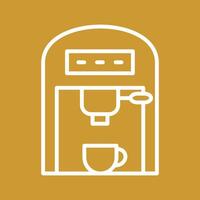 Kaffee Maschine ii Vektor Symbol