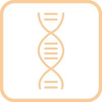 DNA-Struktur-Vektorsymbol vektor