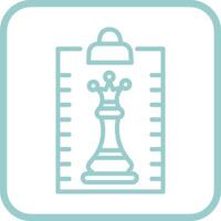 Zwischenablage Schach Vektor Symbol