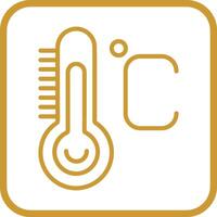 Symbol für Temperaturvektor vektor