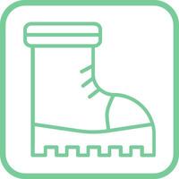 Vektorsymbol für Schneeschuhe vektor