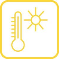 Symbol für Temperaturvektor vektor