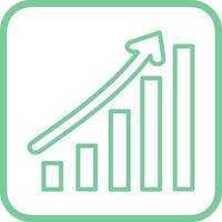 Statistik-Vektorsymbol vektor