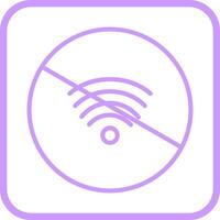 kein WLAN-Vektorsymbol vektor