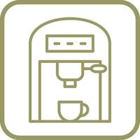 Kaffee Maschine ii Vektor Symbol