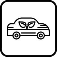 Ökologie Auto Vektor Symbol