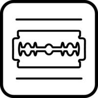 Vektorsymbol für Rasierklinge vektor