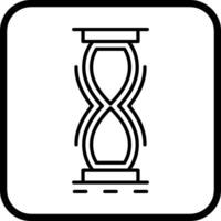 Sanduhr-Vektorsymbol vektor