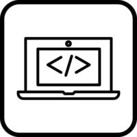 Codierung Computer Vektor Symbol