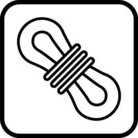 Seil-Vektor-Symbol vektor