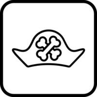 Pirat Hut ii Vektor Symbol