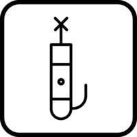 Laserstift-Vektorsymbol vektor