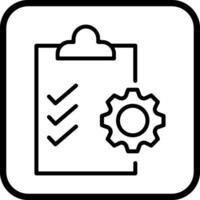 Checkliste Vektor Icon