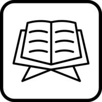 Heiliges Buch-Vektor-Symbol vektor