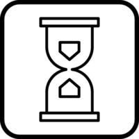 Sanduhr-Vektorsymbol vektor