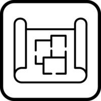 Blaupause-Vektor-Symbol vektor