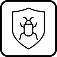 Antivirus-Vektor-Symbol vektor