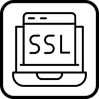 SSL-Vektorsymbol vektor