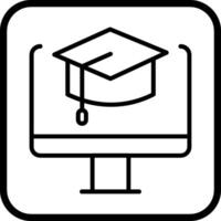 E-Learning-Vektorsymbol vektor