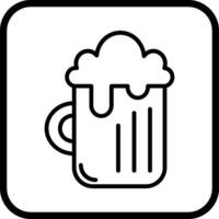 Pint von Bier ich Vektor Symbol