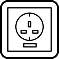 Socket-Vektor-Symbol vektor