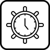 Vektorsymbol für Zeiteinstellungen vektor
