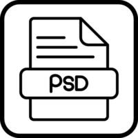 PSD-Vektorsymbol vektor