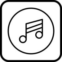 Musik-Player-Vektorsymbol vektor