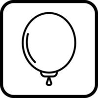 Ballon-Vektor-Symbol vektor