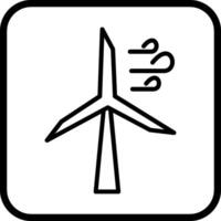 Symbol für Windmühlenvektor vektor