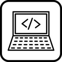 skrivning bärbar dator vektor ikon