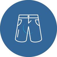 Shorts Vektor-Symbol vektor