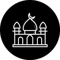 Moschee-Vektor-Symbol vektor