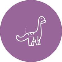 Dinosaurier-Vektor-Symbol vektor