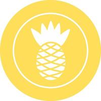 Ananas-Vektor-Symbol vektor