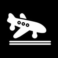 Vektorsymbol für Fluglandung vektor