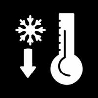 Thermometer-Vektor-Symbol vektor