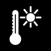 Symbol für Temperaturvektor vektor