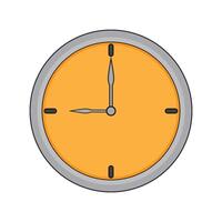 Uhr Symbol Vektor Design Vorlage
